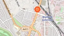 Small location map, linking to the Find Us page